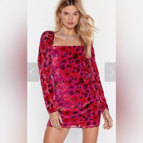 Nasty Gal Dresses & Skirts - Nasty Gal Mini Dress Hot Pink Size 4